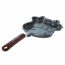 Kitchen Cow Head Design Black Frying Pancakes Pan J3M6