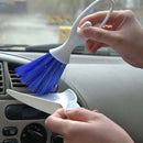 1set Dust Brush Car Cleaning Brush Dustpan Air Outlet Vent Cleaning To%!