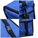 Folding Pet Dog Cat Car Seat Safe Travel Carrier Kennel Puppy Handbag(Blue)