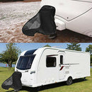 600D PolyesterUniversal Waterproof Caravan Towing Hitch Cover Rain Snow Dus