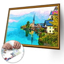 Riverside Town Paper Puzzles 1000pcs Adults Kids Jigsaw Picture DIY Toys