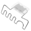 Stainless Steel Toothbrush Holder Shaver Storage Rack Shelf Bathroom Organize 3C