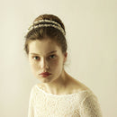 Wedding Bridal Crystal Diamante Headband Bridesmaid Double Row Tiara Crown