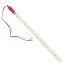 2PCS Red 30CM 3528 32Led Knight Rider Flash Strobe Scanner Neon Strip Light  Nd