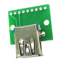 3PCS DIY USB 3.0 Female Socket To DIP Board Module 9pin Adapter Converter