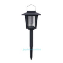 2 In 1 Solar Powered UV Mosquito Insect Zapper Killer Bug &LED Garden Light Lamp