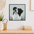 Dog Cross Stitch Kits 11CT Stamped Canvas DIY Embroidery Needlework (1048)