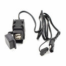 Dual Ports SAE To USB Cable Adaptor Motorcycle Charger Socket For Phone Tablet