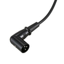 Right Angle Male to Female XLR Cable, Microphone Cord, DMX Signal Wire Cord