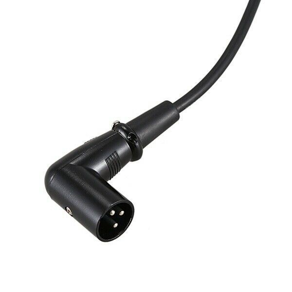 Right Angle Male to Female XLR Cable, Microphone Cord, DMX Signal Wire Cord