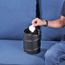 Foldable Oxford Cloth Car Garbage Bin Waterproof Storage Bucket Trash Can