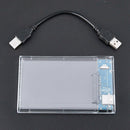 4X(External Hard Drive Enclosure Usb 2.0 To Sata Ssd And Hdd Case Support 4V2A5)