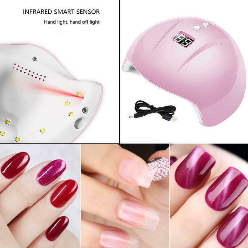 36W 12 Leds USB Nail Lamp UV natural light Nail Gel Dryer Curing Polish Machine