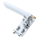Aluminum Long Rc Boat Rudder With Water Pickup Absorbing Steering For Elect I7M5