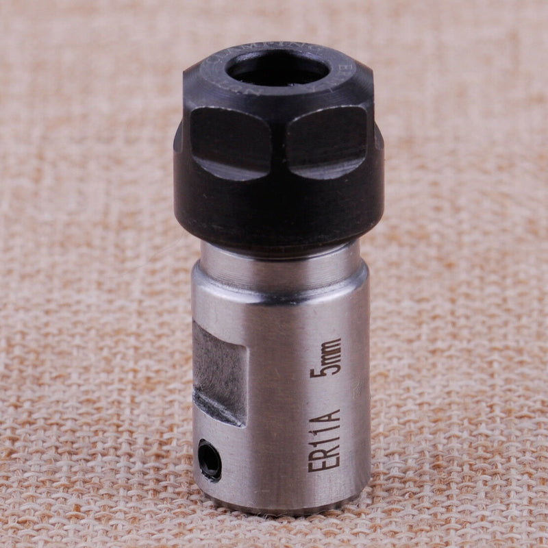 ER11 5mm Motor Shaft Spindle Extension Rod Holder Collet Chuck CNC Milling Tool