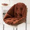 Shape Design Seat Cushion All-Round Soft Chair Pad Pillow-Coffee