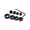 8Pcs 3-16Mm Woodworking Drill Bit Depth Stop Collars Ring Positione ME