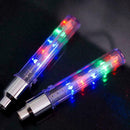 Bicycle 2pcs 5 LED Bike Wheel Tire Valve Cap Spoke Neon Lamp LED 5 Light I1W5