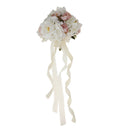 Romantic Rose Wedding Bridal Bouquet Hand Holding Flowers- Light Pink