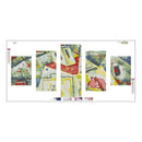 Dreamy House 5D DIY Full Drill Diamond Painting 5-pictures Combination Kits