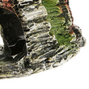 Aquarium Mountain Coral Reef Rock Fish Hide Cave Stone Moss Fish Tank Decor