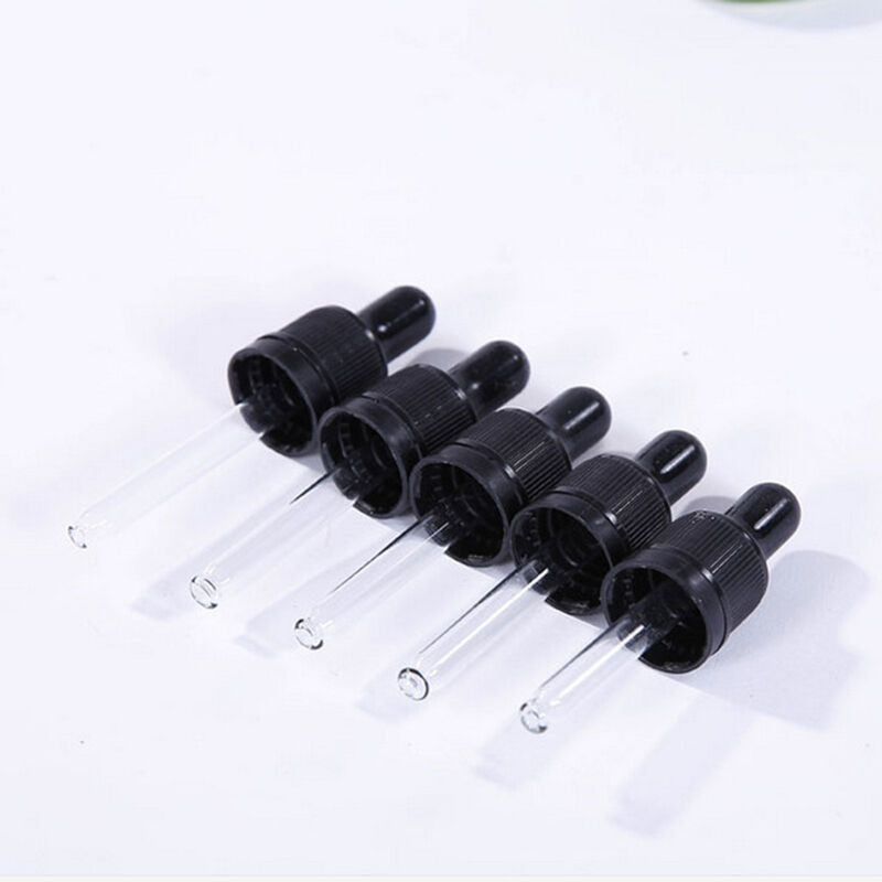 50ML Blue Glass Bottles Eye Dropper For Essential Oil Aromatherapy 1PC Pr k S6E3