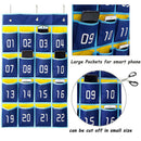 Numbered Pocket Chart Classroom Organizer for Cell Phones Calculator Holder O1O8