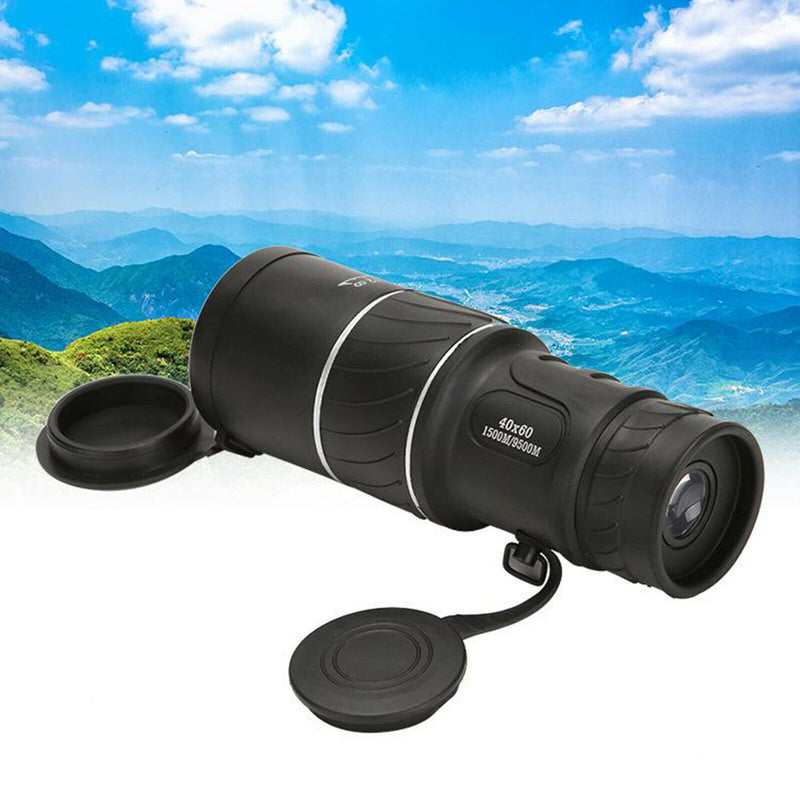40x60 High Power BAK4 HD Monocular Telescope Waterproof Day  Outdoor
