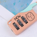 Mini Resettable 3 Digit Combination Travel Luggage Suitcase Code Lock- OZ