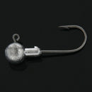 5Pcs Hooks Metal Lead Head Jig Fishing Lures Heads Solid Parts 3.5G