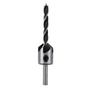 4Pcs HSS 5 Flute Countersink Drill Bit Set Screw Woodworking Chamfer Tool