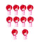 10Pcs Japanese Glass Wind Chimes Art Decor Wind Bells for Home Window Decor