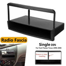 1 Din Car Stereo Radio DVD Player Panel Audio Trim Frame for Ford Fiesta Fo