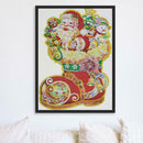 5D DIY Special Shaped Diamond Painting Santa Claus Cross Stitch Mosaic Kit
