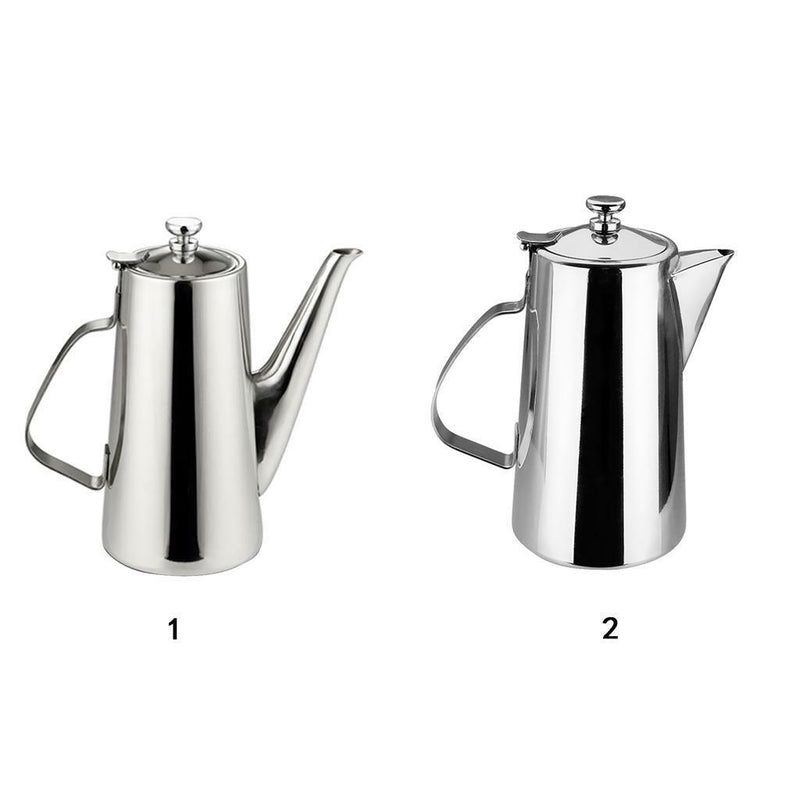 1.5L Stainless Steel Water Coffee Pot Ice Tea Jug Kettle Pitcher with Lid
