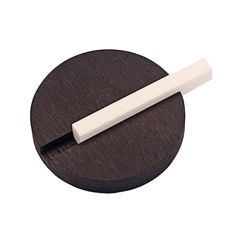 1 Set Rosewood Bridge&Bone Bridge Saddle For 3 String Cigar Box Guitar Ukulele