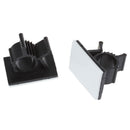 25 Pcs Black Adhesive Backed Nylon Wire Adjustable Cable Clips Clamps K1U9