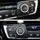 Car Left A/C Heater Climate Control Switch AUTO Fan Knob Cover for BMW F30 F35