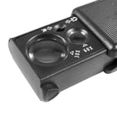 Pocket 30X-60X Jewelers Eye Glass Folding Loupe Magnifier with LED & UV Lig