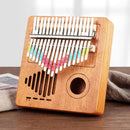Kalimba 17 Key Thumb Piano Finger Mbira for Music Lover w/ Bag Accessories