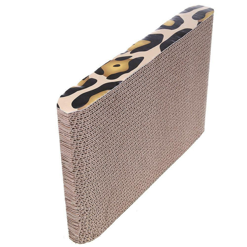 Double Side Leopard Print Pet Cat Scratch Board Kitten Sleeping Playing Mat