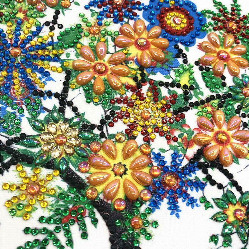 5D DIY Special Shaped Diamond Painting Tree Cross Stitch Mosaic Craft Kits
