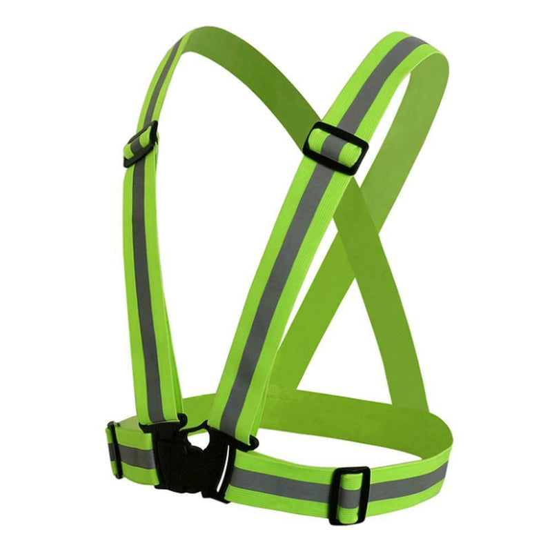 Multi Adjustable Outdoor Safety Visibility Reflective Vest Gear Stripes A