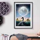 5D DIY Full Drill Diamond Painting Girl Embroidery Craft Kit Home Wall Arts