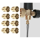 1.1mm Foam Orifice Nozzle Tips, High Replacement Thread Nozzle for Snow Foam