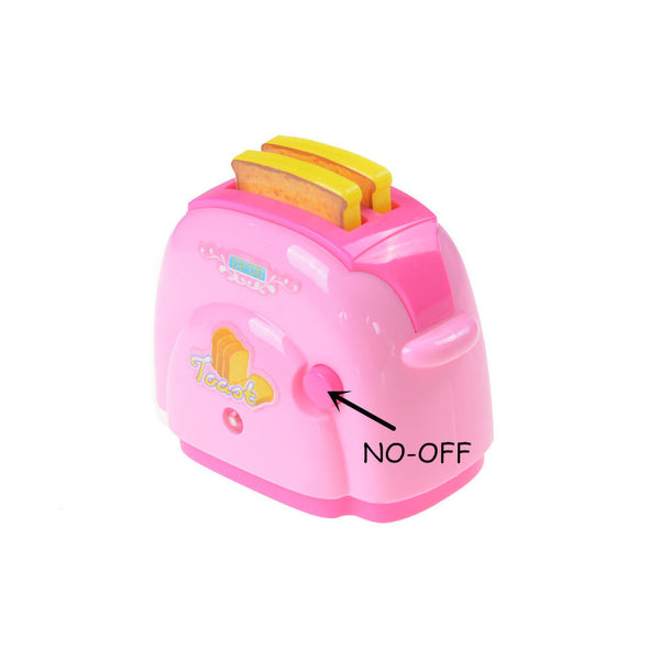 Baby Mini Bread Toaster with Light Classic Toys Pretend Play Kitchen Toys M&3c