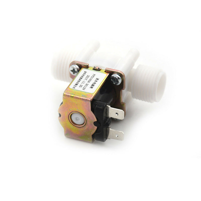 1/2" N/C Electric Solenoid Valve 12V  Magnetic Water Air Normally Closed 3CAUBA