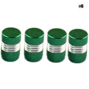 4Pcs Aluminum Alloy Car Motorcycle Wheel Tire Valve Stem Dust Cap Cover C0E I4K6