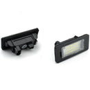 LED License Number Plate Light Lamp For BMW Black E39 E60 E61 E90 E93 E81 E82 1