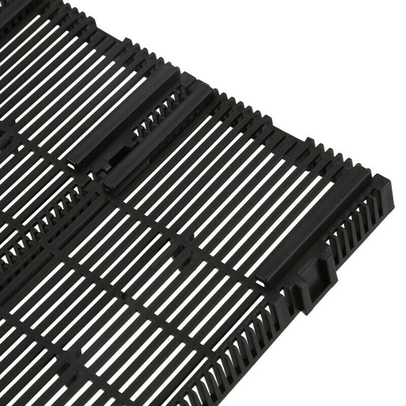 20 Pcs Black Plastic Aquarium Undergravel Filter + Air Line Hose + Tube J5N9